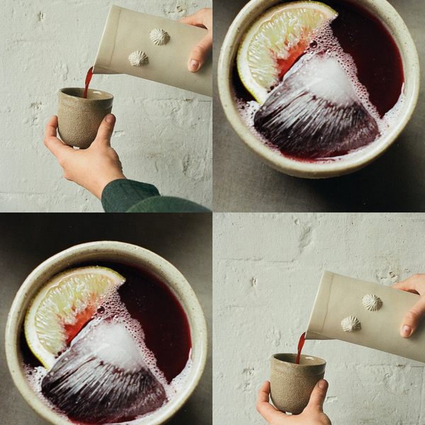 The Jollof Kitchen x Milly Dent: Zobo in Sand Tumblers