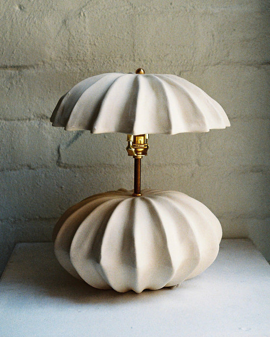 Hexacorallia Table Lamp ~ Sandstone