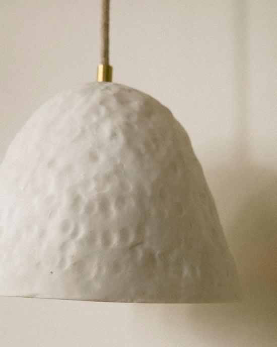 Dimpled Pendant Light