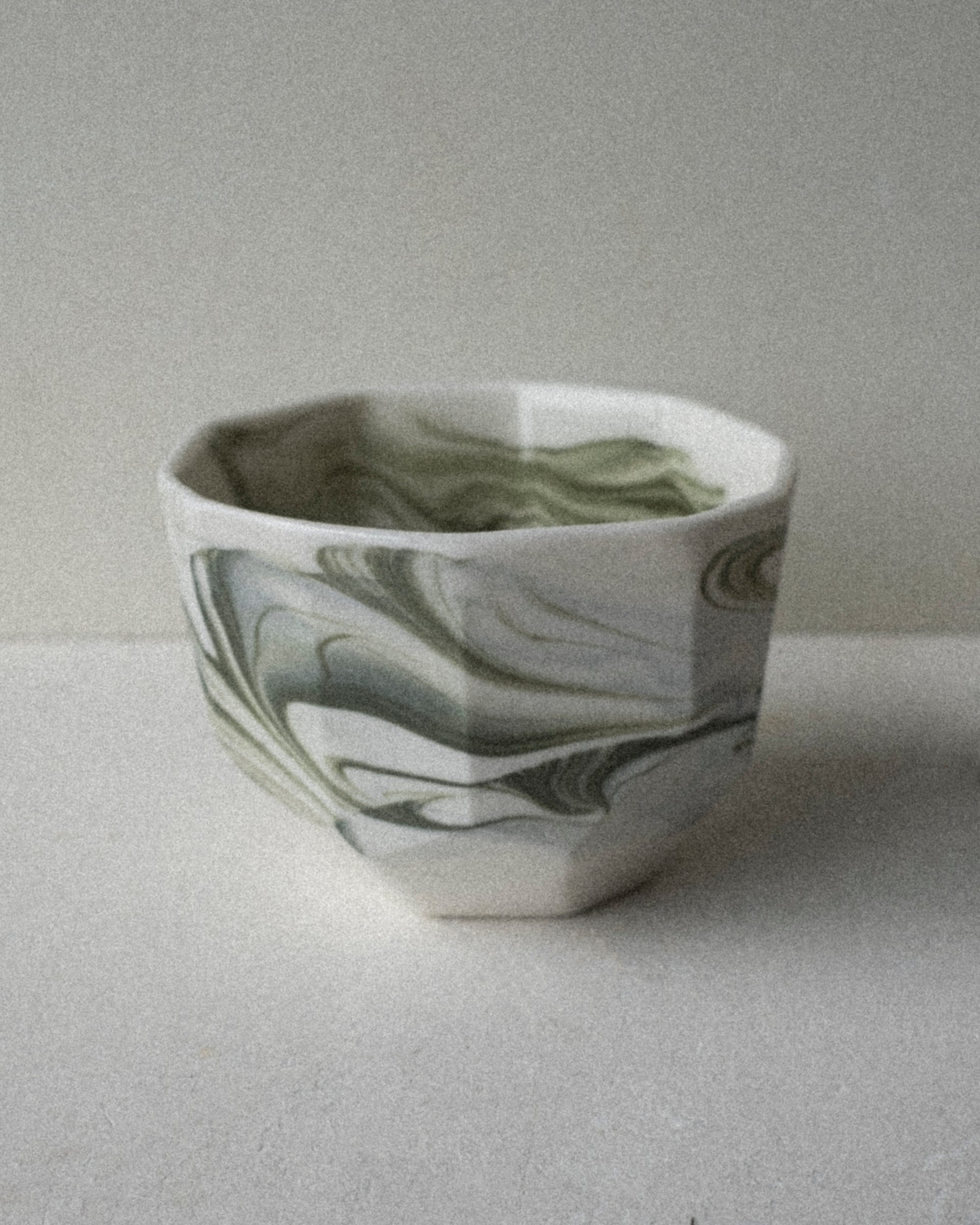 Green Marbled Gem Cup