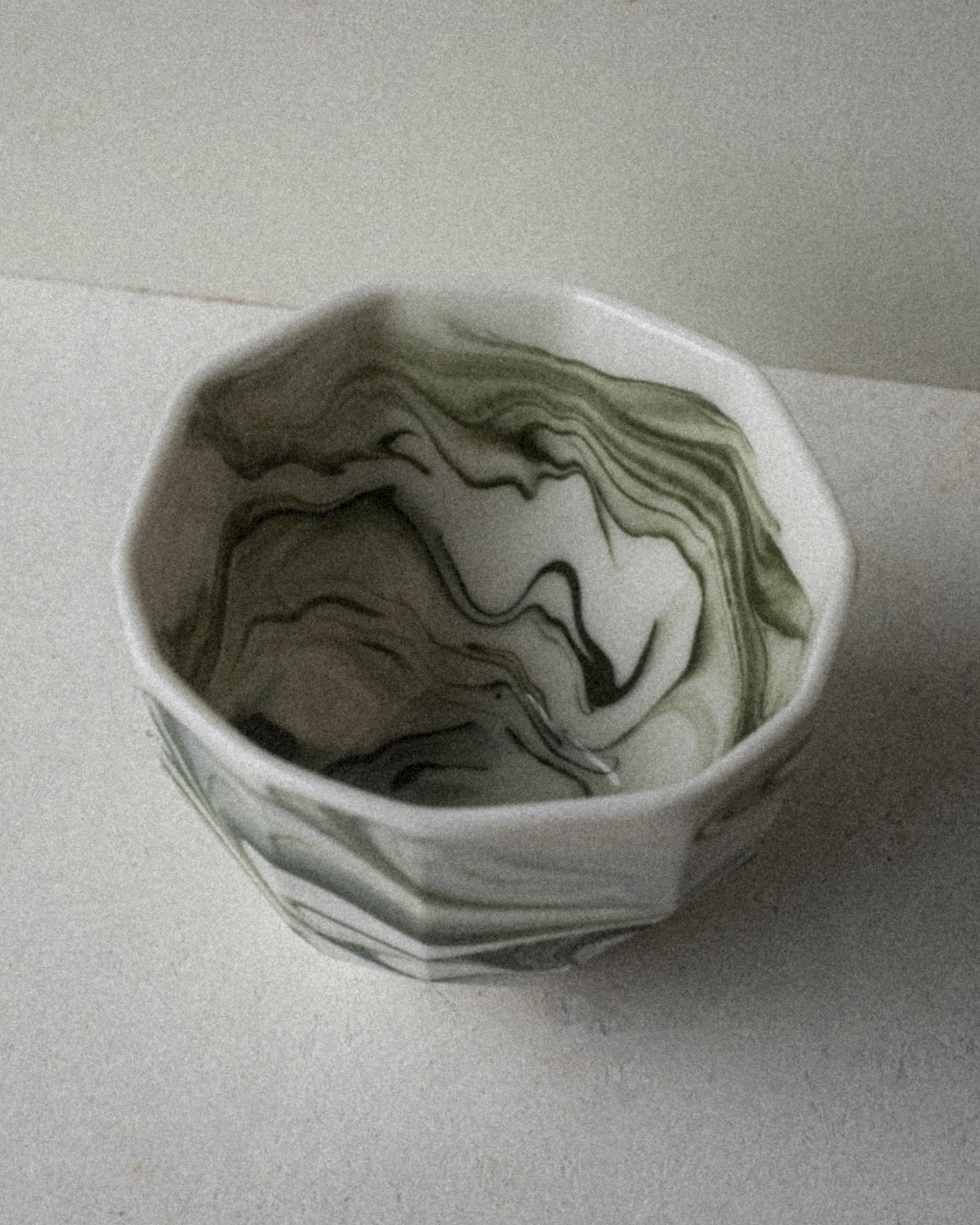 Green Marbled Gem Cup