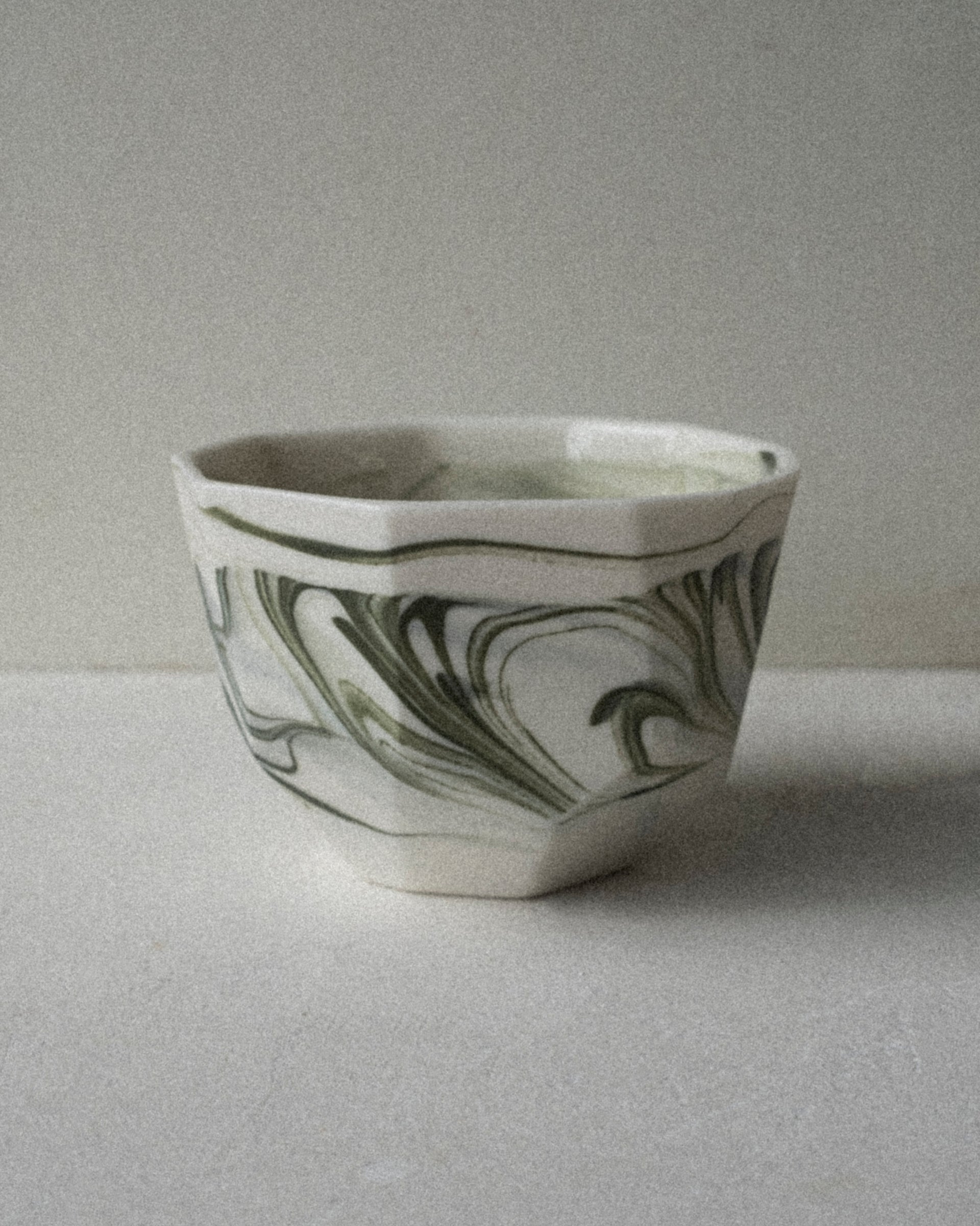 Green Marbled Gem Cup