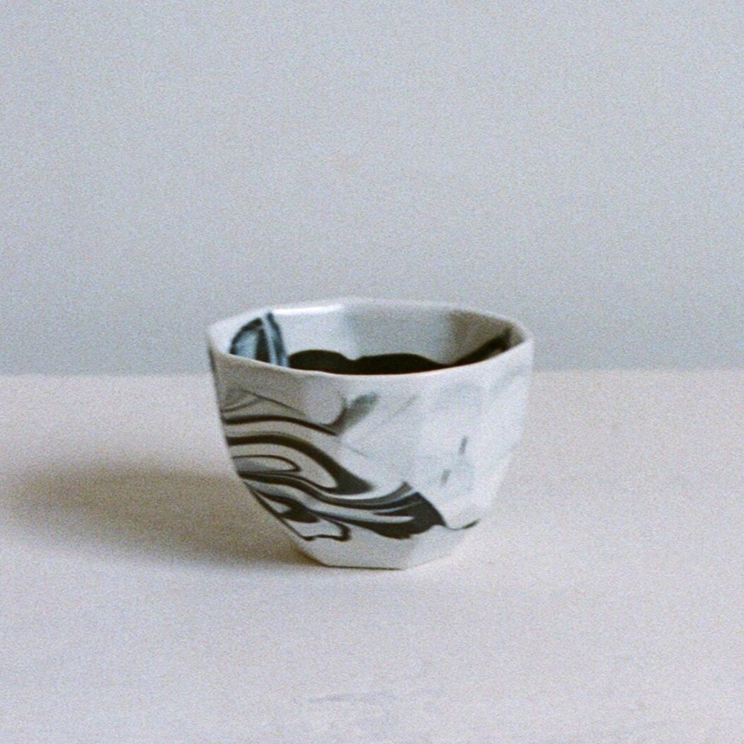 Midnight Marbled Gem Cup