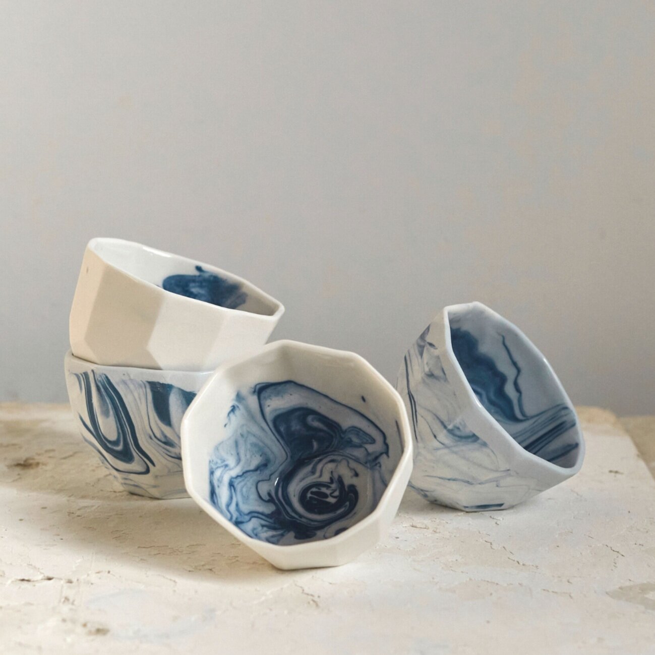 Mixed Set Gem Cups