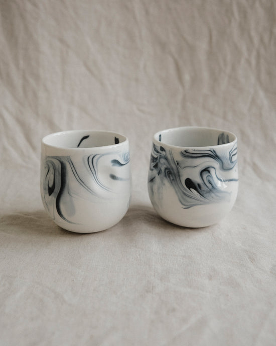 Blue Marbled Kumo Cup | Sale