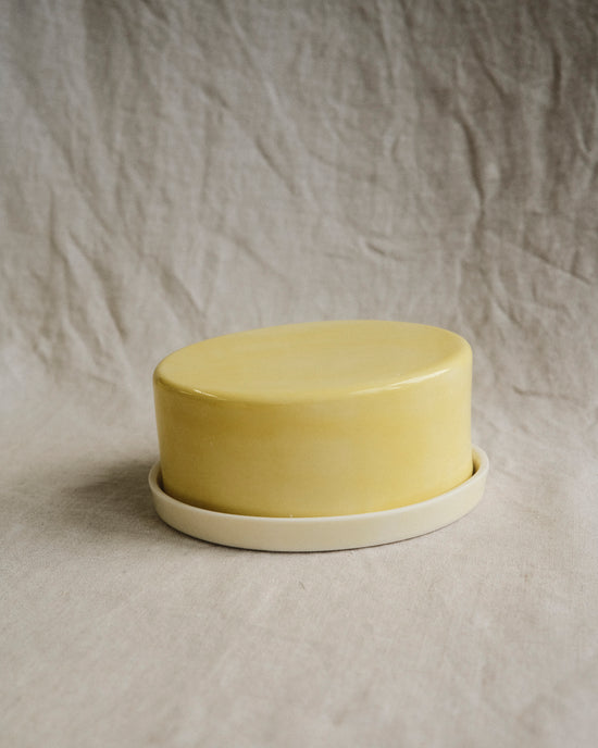 Butter Yellow Butter Dish | Sale