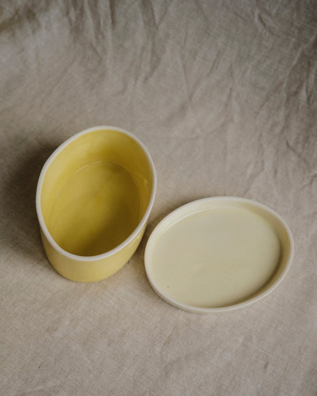 Butter Yellow Butter Dish | Sale