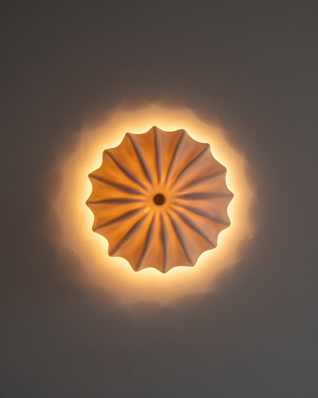 Hexacorallia Sconce - Bare Porcelain