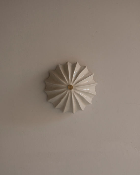 Petite Hexacorallia Sconce - Gloss Glaze