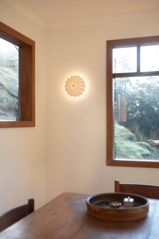 Hexacorallia Sconce - Bare Porcelain