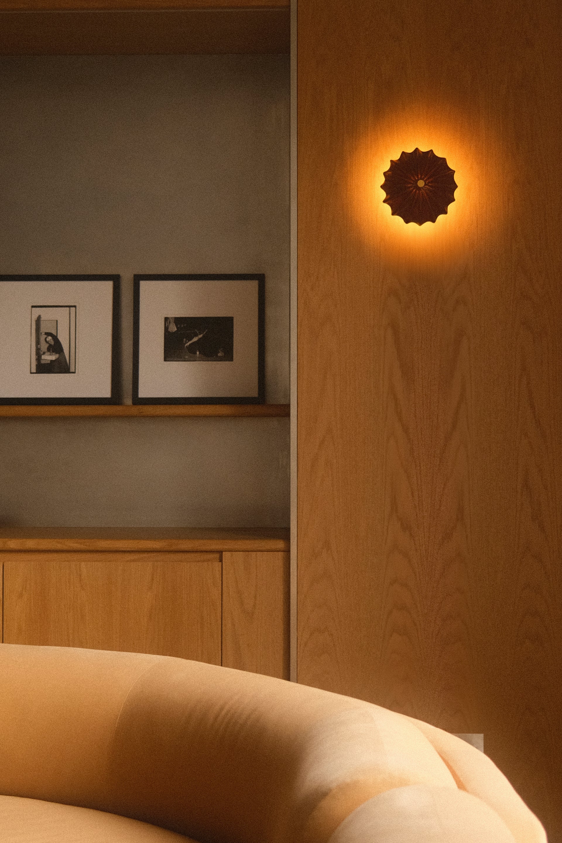 Petite Hexacorallia Sconce - Tenmoku