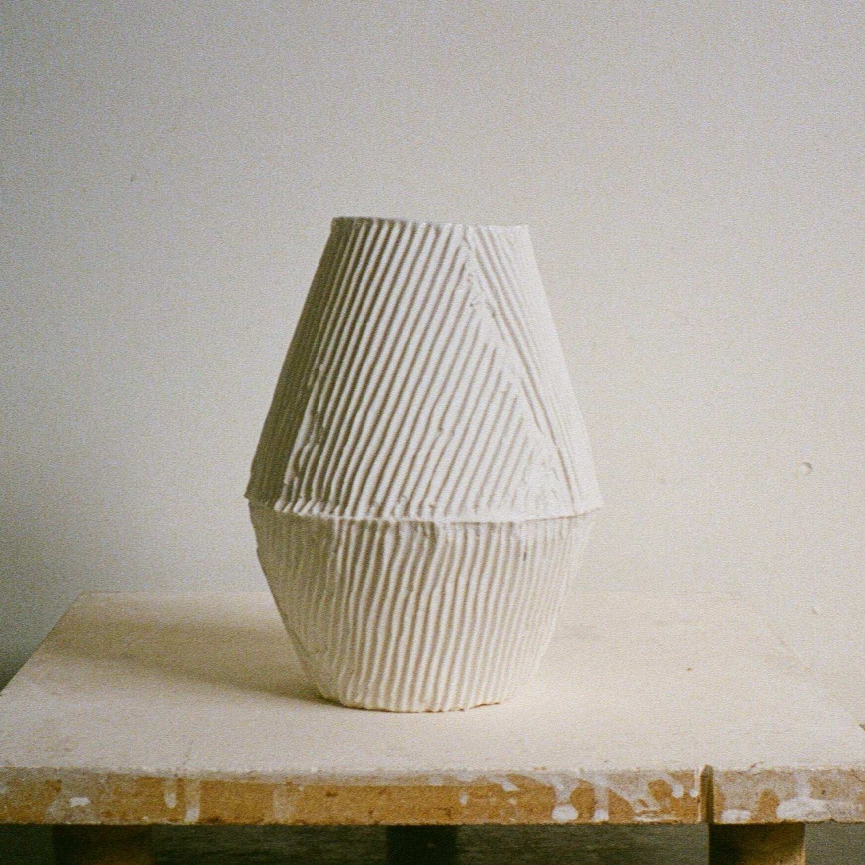 Corrugated Porcelain