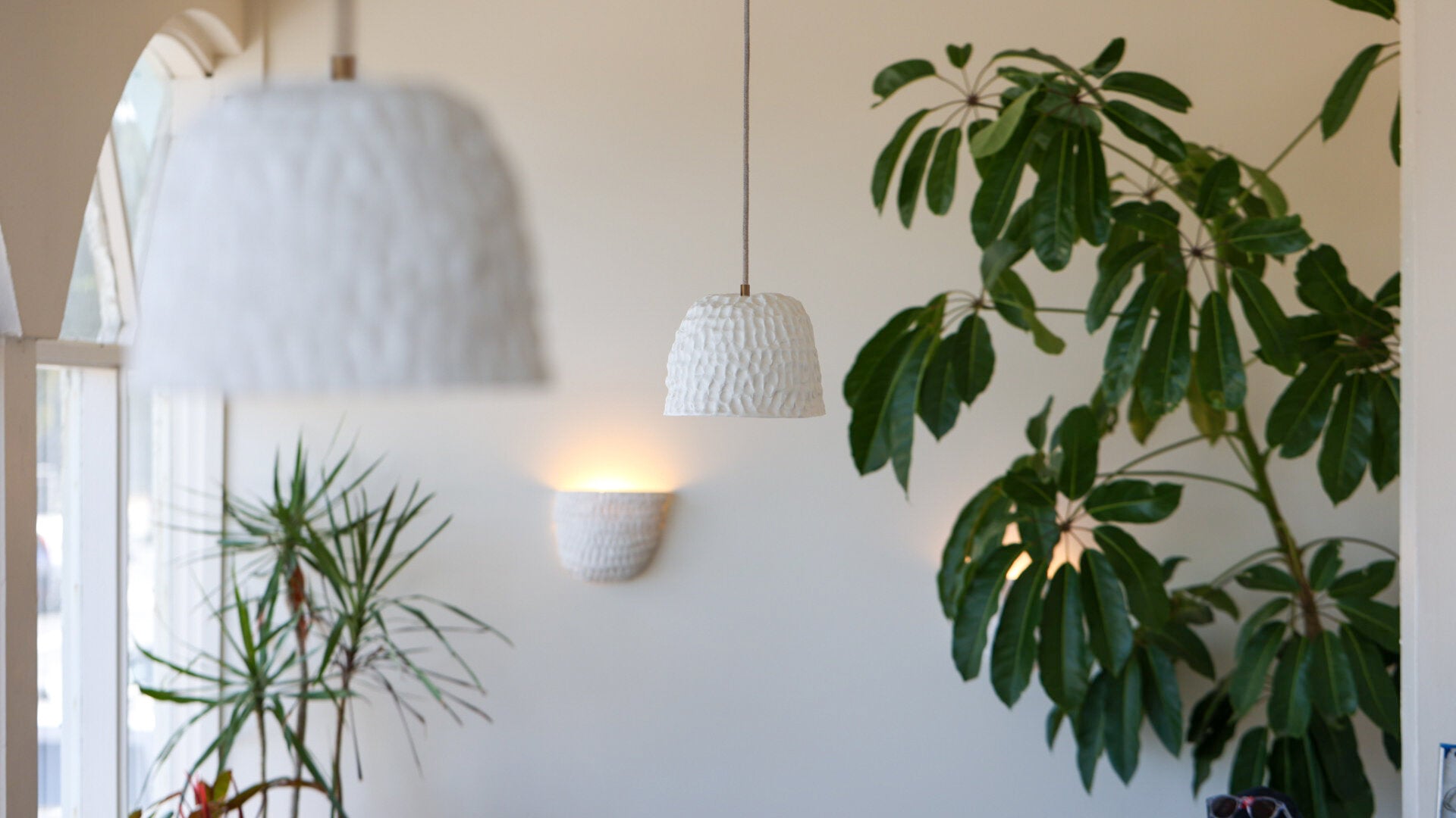 Pinched Pendant Light