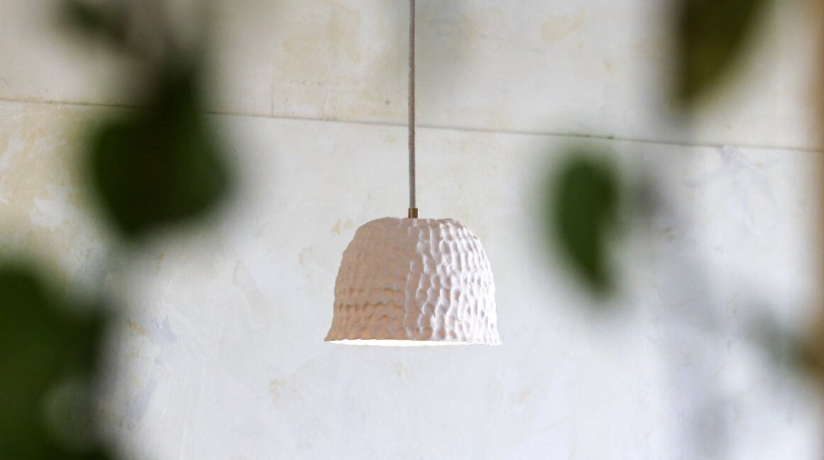 Pinched Pendant Light