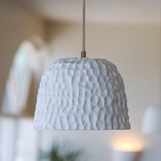 Pinched Pendant Light